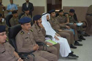 Jamoum Department of Chemistry Holds (How to Deal with Chemical Substances) Course for Civil Defense Officers